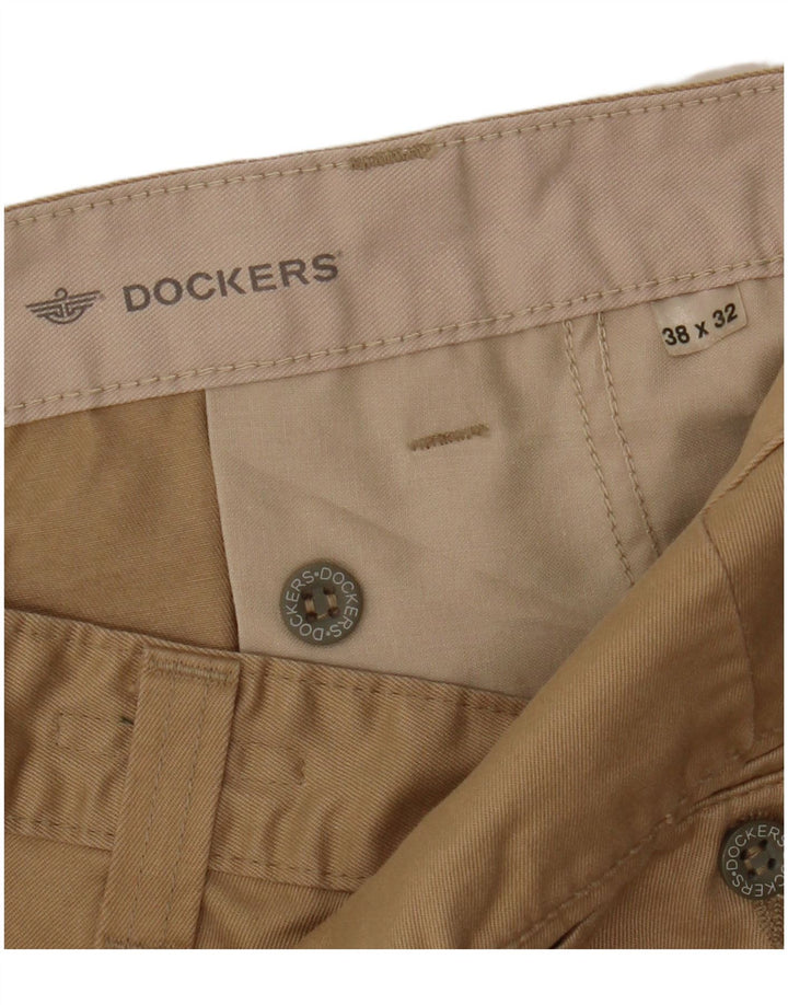 Dockers Herren gerade Chinohose W38 L32 Beige