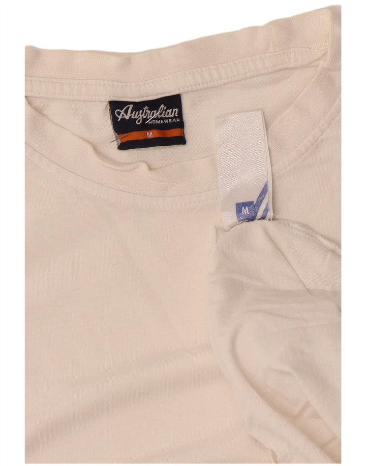 AUSTRALIAN L'ALPINA Herren T-Shirt Top Mittelweiß