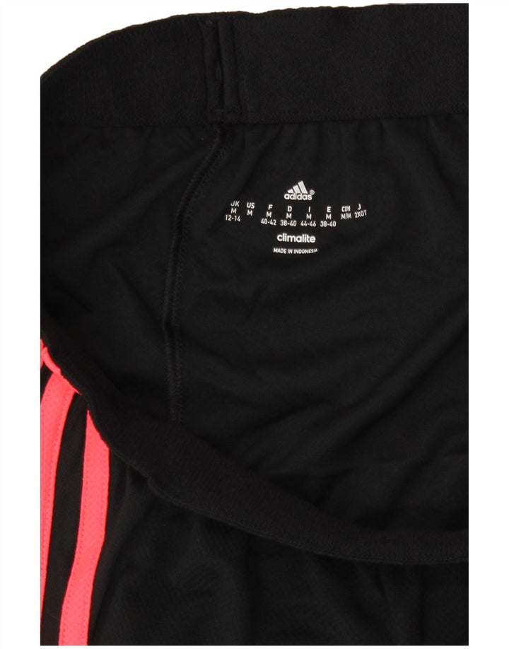 Adidas Damen Climalite Sport Shorts UK 12/14 Medium Schwarz