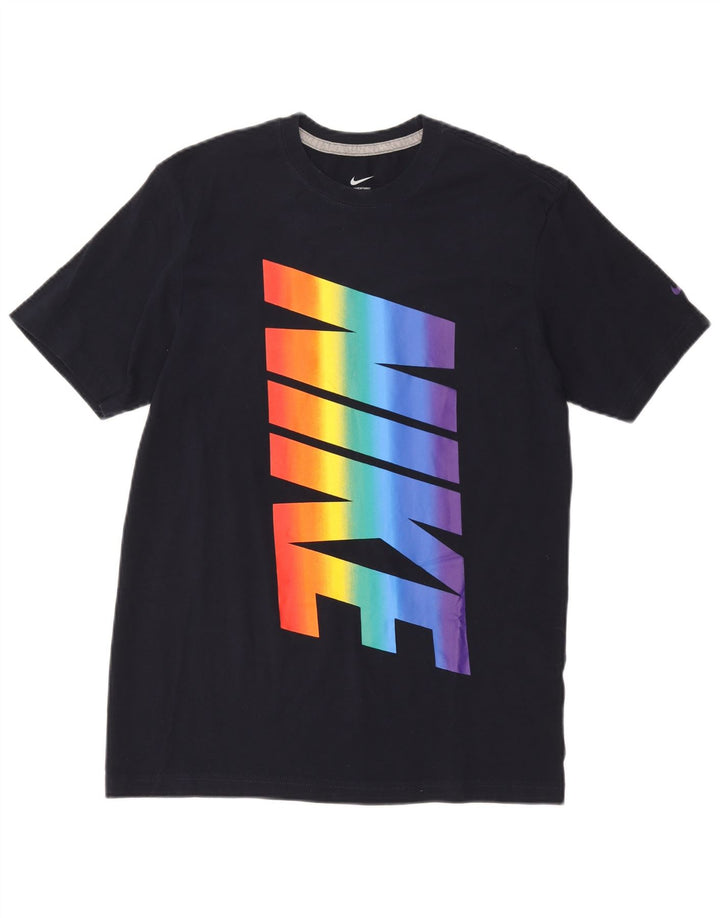 Nike Herren-T-Shirt mit Grafik, mittelgroß, Marineblau