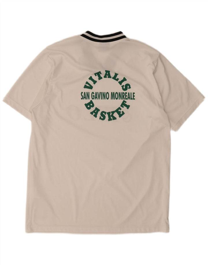 Champion Herren-T-Shirt mit Grafik, Größe S, Weiß