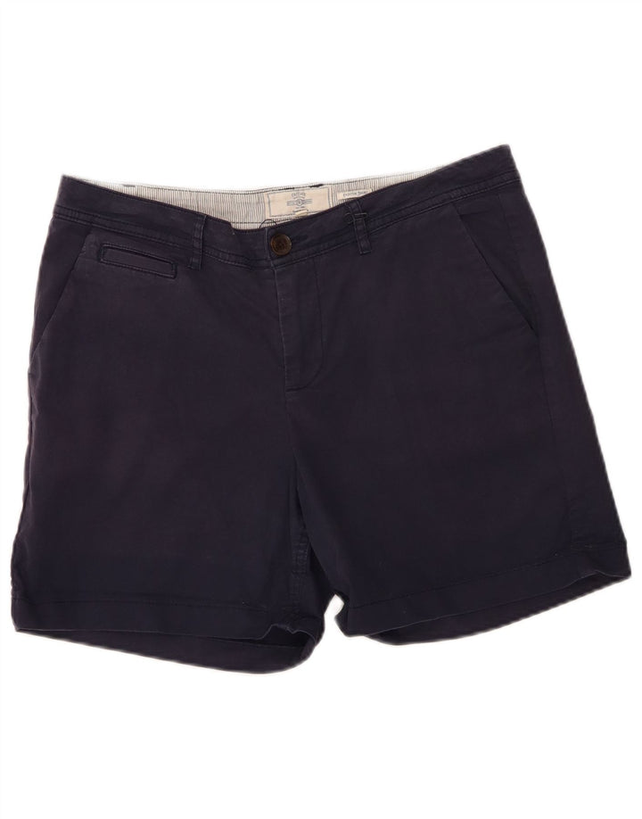 Fat Face Womens Padstow Regular Chino Shorts UK 12 Medium W32 L5 Marineblau