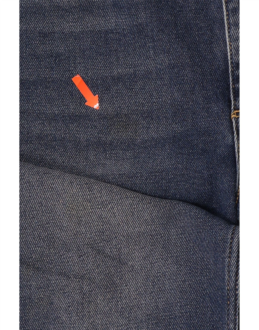 FRENCH CONNECTION Kurz geschnittene Jeans für Damen, UK 14, Größe L, W34, L25, Blau, Baumwolle