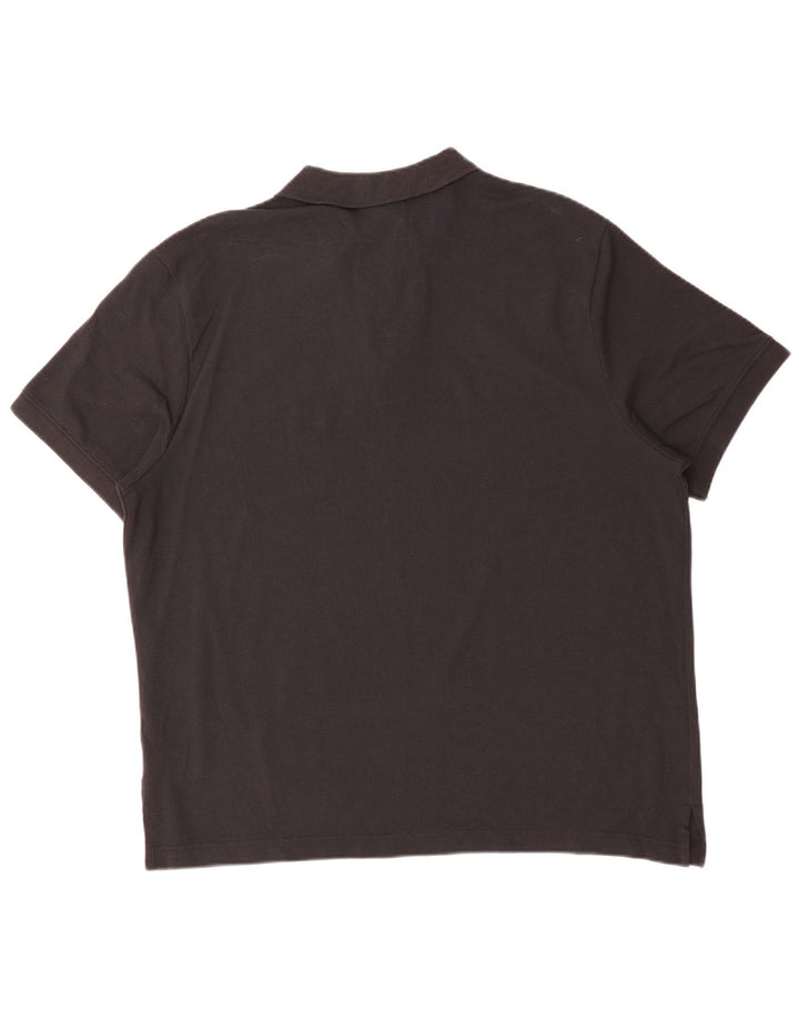 NIKE Herren Poloshirt XL Schwarz Baumwolle