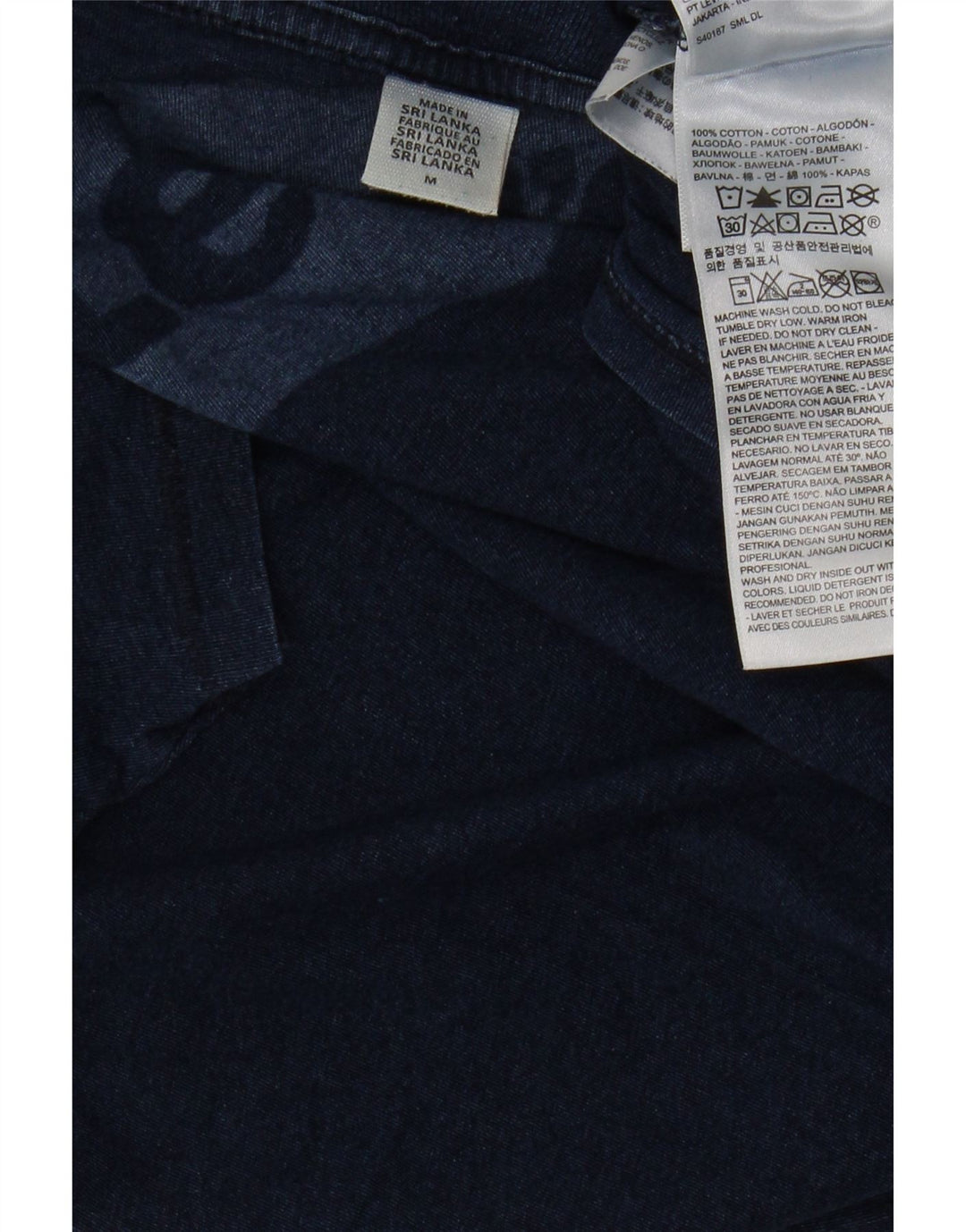 Levi's Herren-T-Shirt mit Grafik, mittelmarineblaue Baumwolle