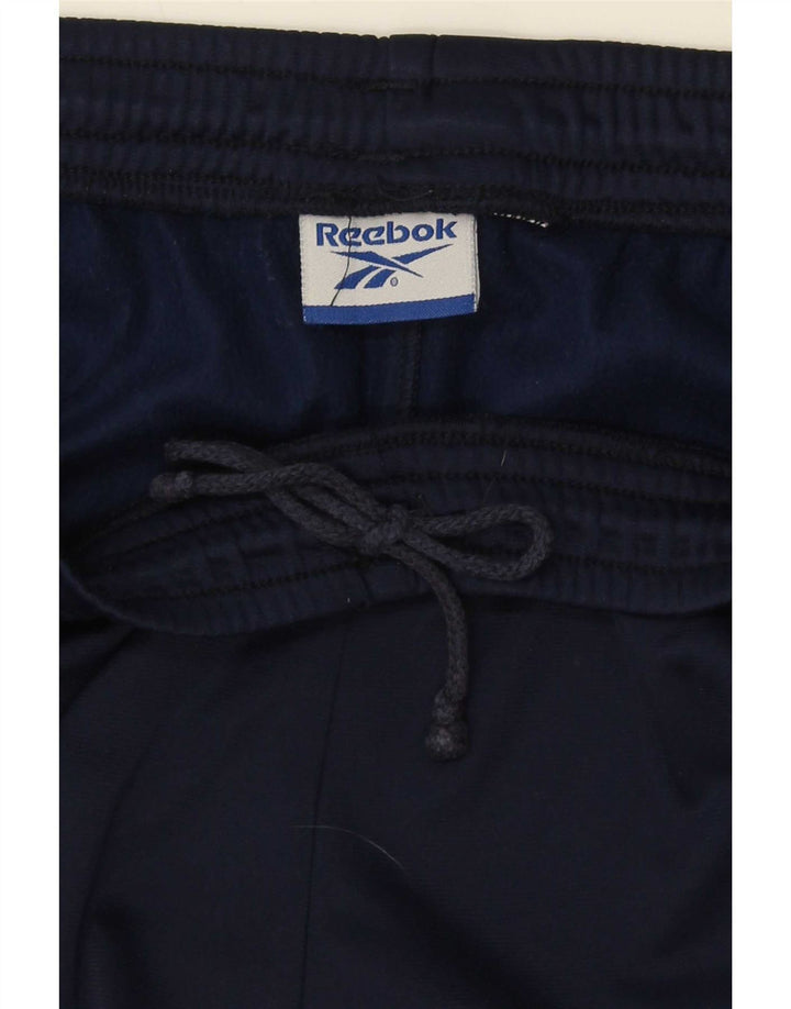 Reebok Herren-Trainingshose, groß, Marineblau, Farbblock