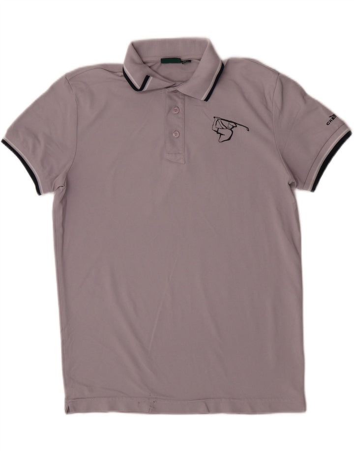Chervo Herren Poloshirt UK 40 Medium Lila Polyamid