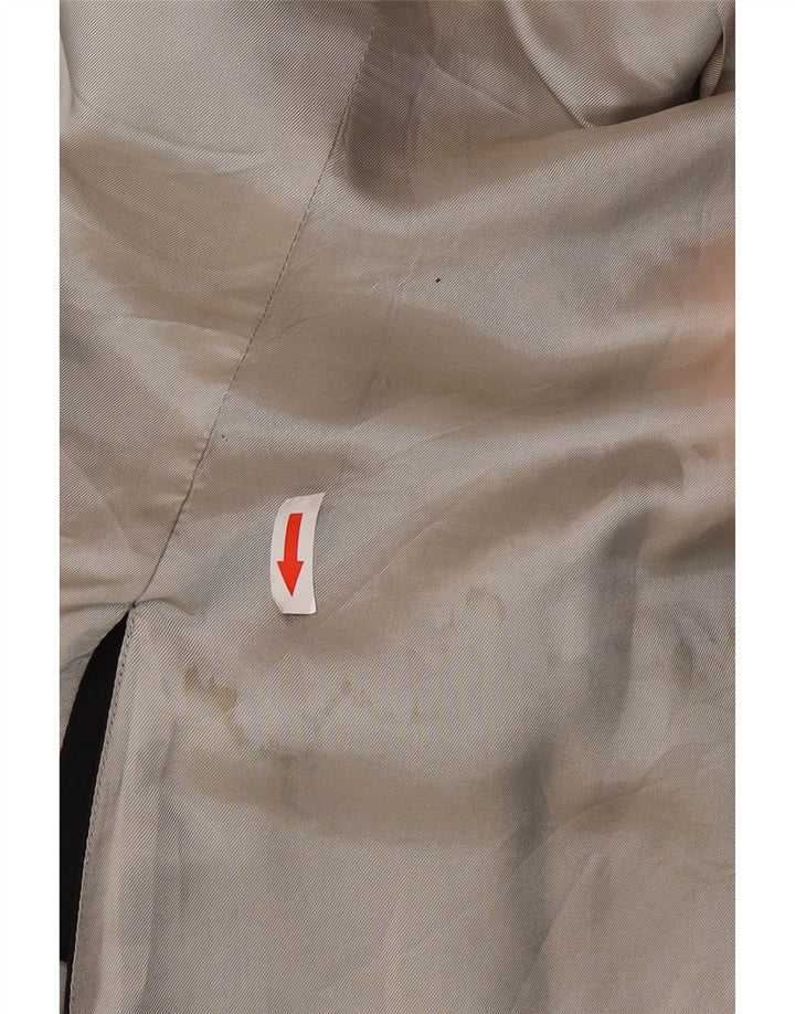 Marks & Spencer Herren-Blazer mit 3 Knöpfen, UK 38, mittelschwarze Wolle