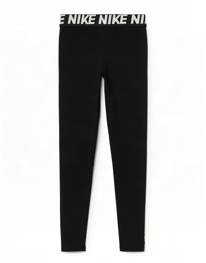 Nike Herren-Leggings mit Grafik, Größe S, Schwarz, Polyester