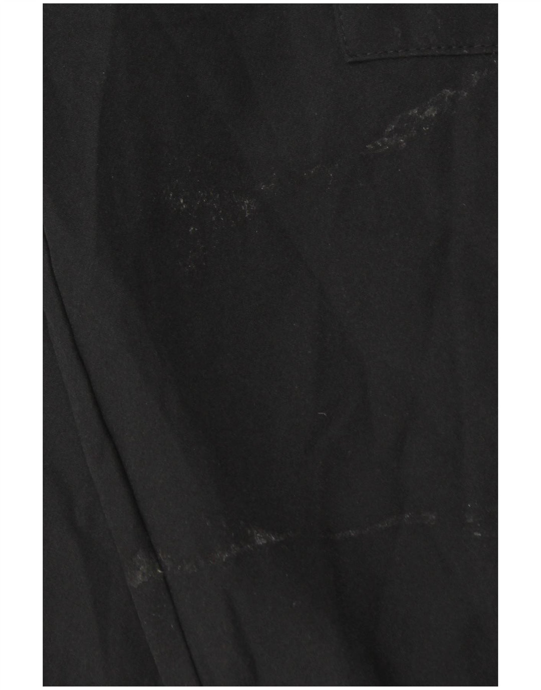 Zara Damen Crop Jogger Cargohose Small W26 L25 Schwarz Polyester