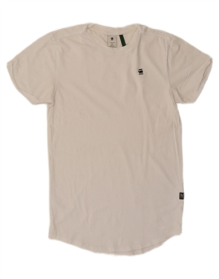 G-STAR Damen T-Shirt Top UK 6 XS Weiß