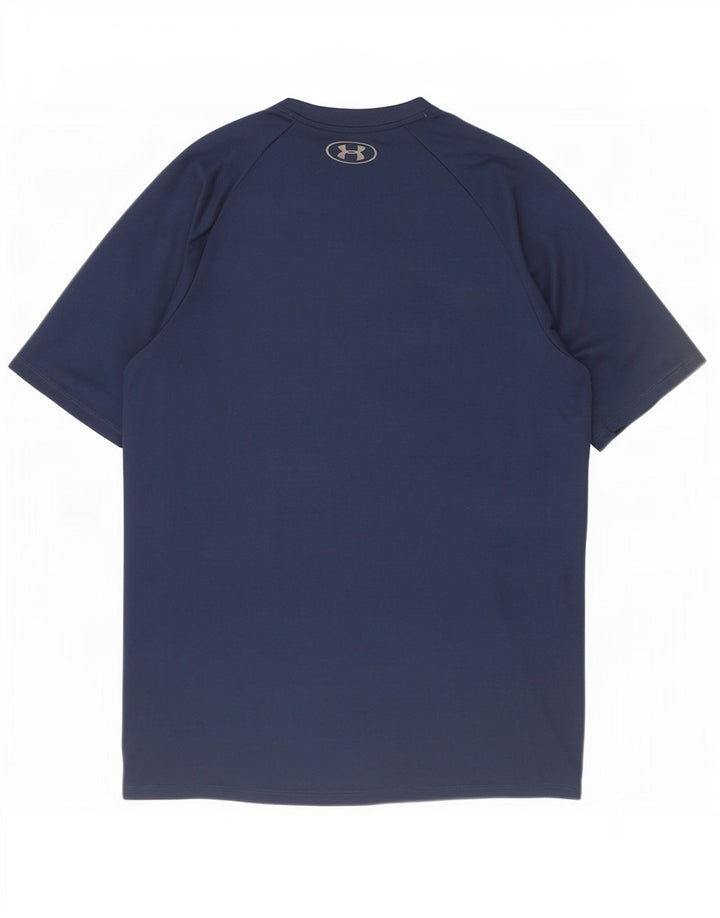 Under Armour Herren T-Shirt Top Medium Marineblau Polyester