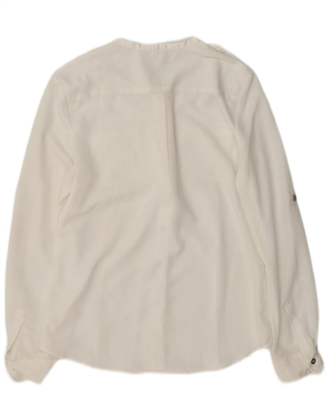 Calvin Klein Damen Militärhemd UK 10 Small Weiß