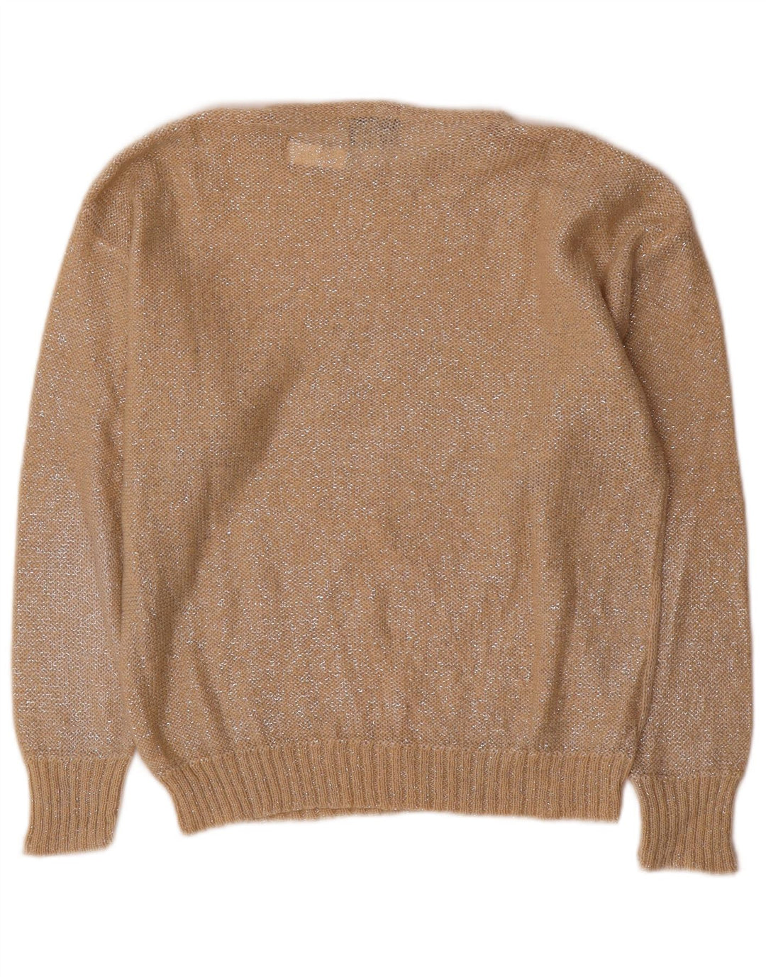 Colombo Damen-Pullover mit U-Boot-Ausschnitt, UK 12, Mittelbeige, geometrisch
