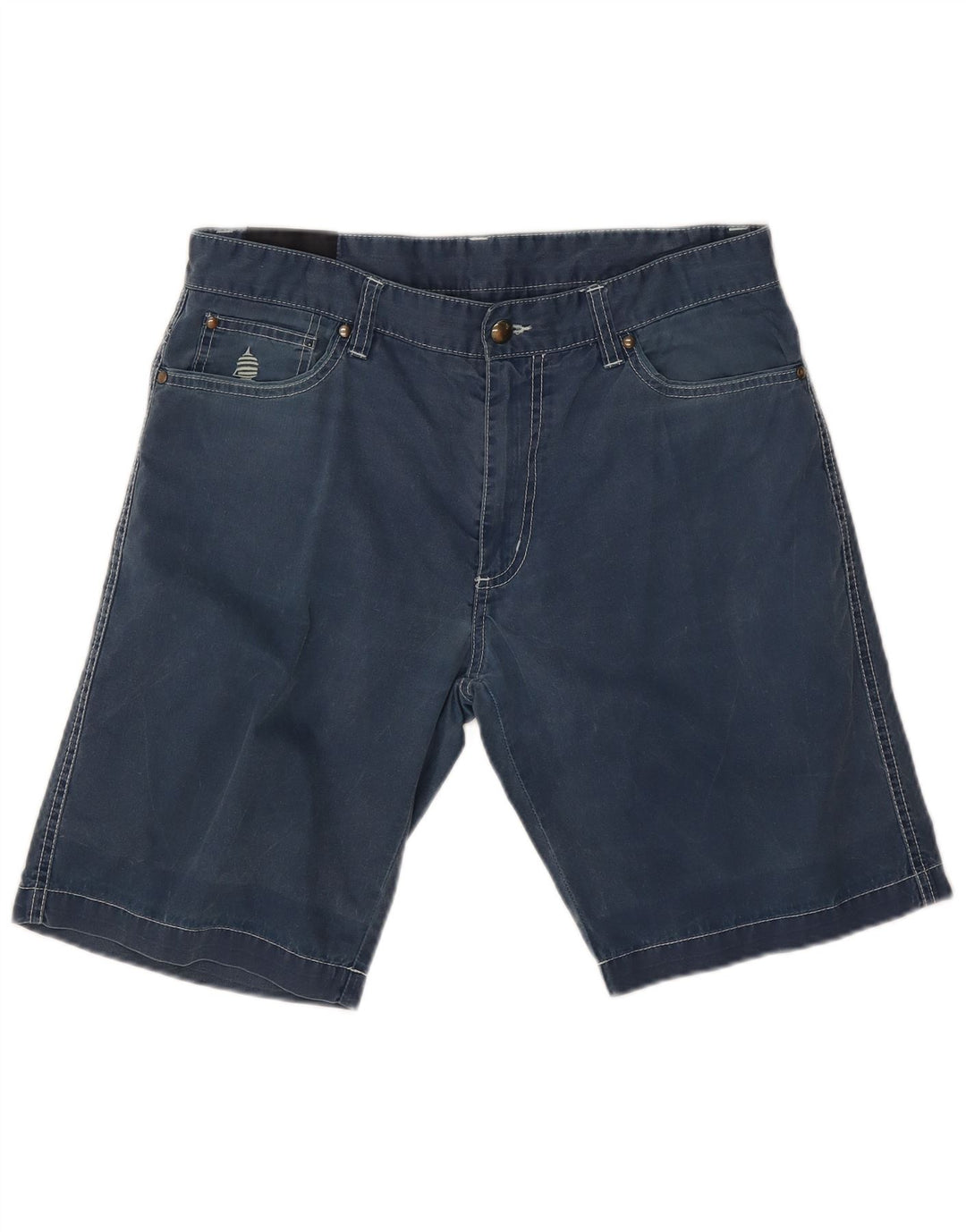 Marina Yachting Herren-Jeansshorts, W34, Größe L, Blau, Baumwolle