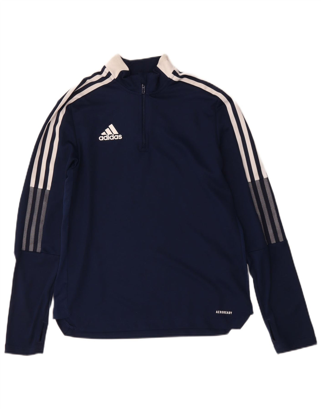 Adidas Jungen Aeroready Pullover Trainingsanzug Top 13-14 Jahre Marineblau