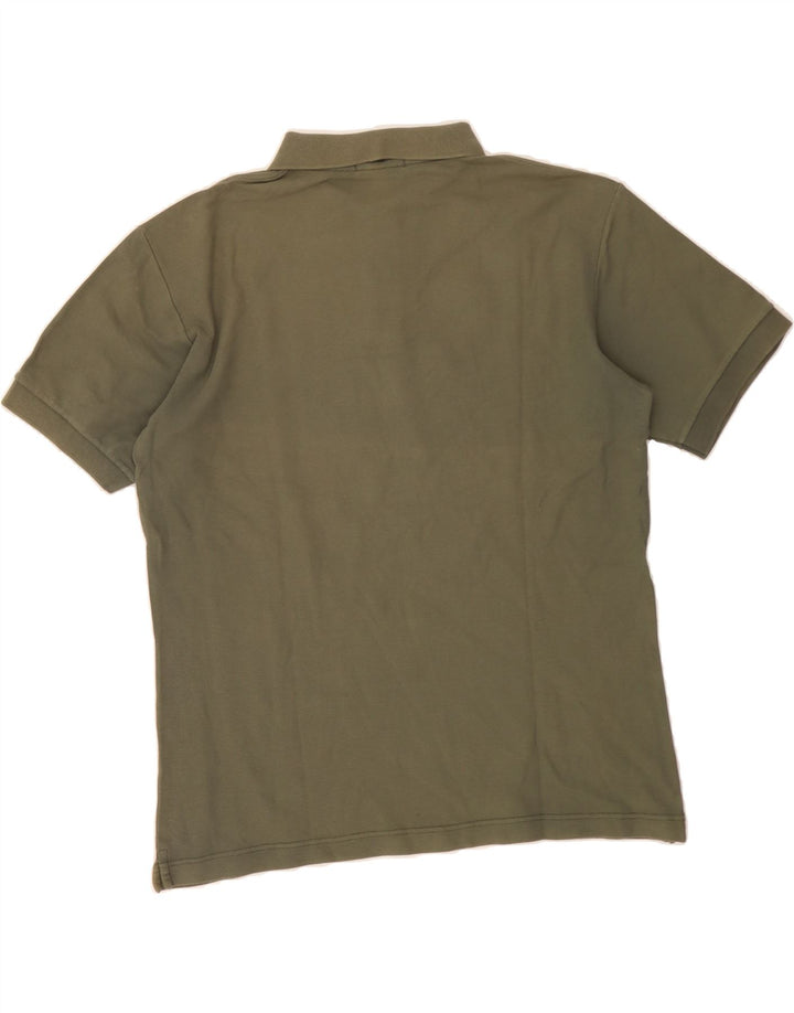 FILA Mens Polo Shirt IT 50 Medium Khaki Cotton Vintage Fila and Second-Hand Fila from Messina Hembry 