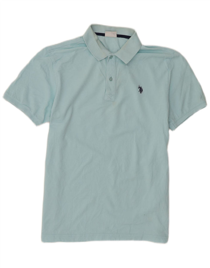 U.S. Polo Assn. Herrenhemd XL aus blauer Baumwolle