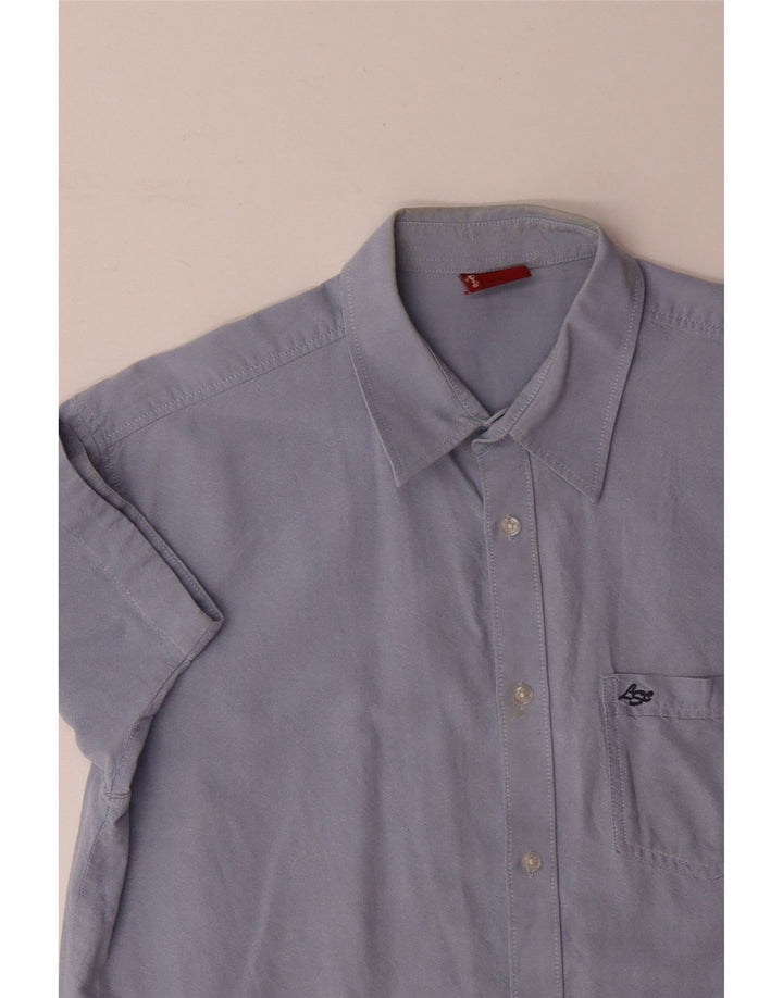 LEVI'S Herren Kurzarmhemd Large Blau