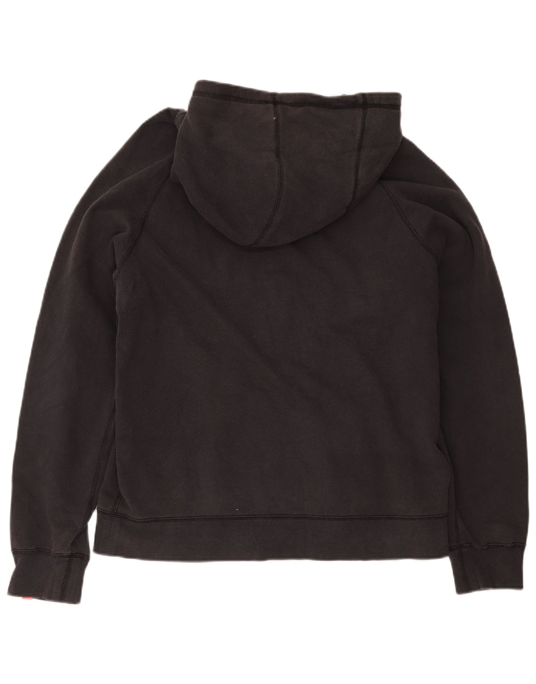 Nike Herren-Kapuzenpullover mit Reißverschluss, groß, aus schwarzer Baumwolle