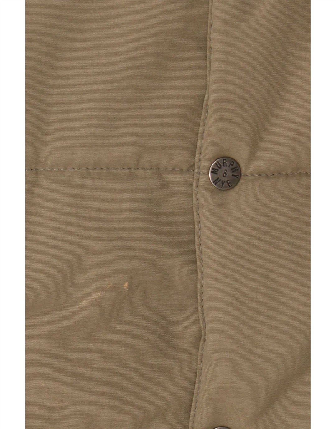 Murphy & Nye Herren Wattierte Weste UK 38 Medium Khaki Polyamid