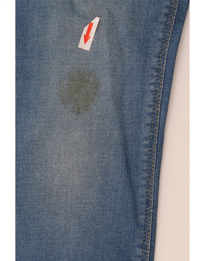 ZARA Damen Slim Jeans EU 40 Mittel W30 L30 Blau