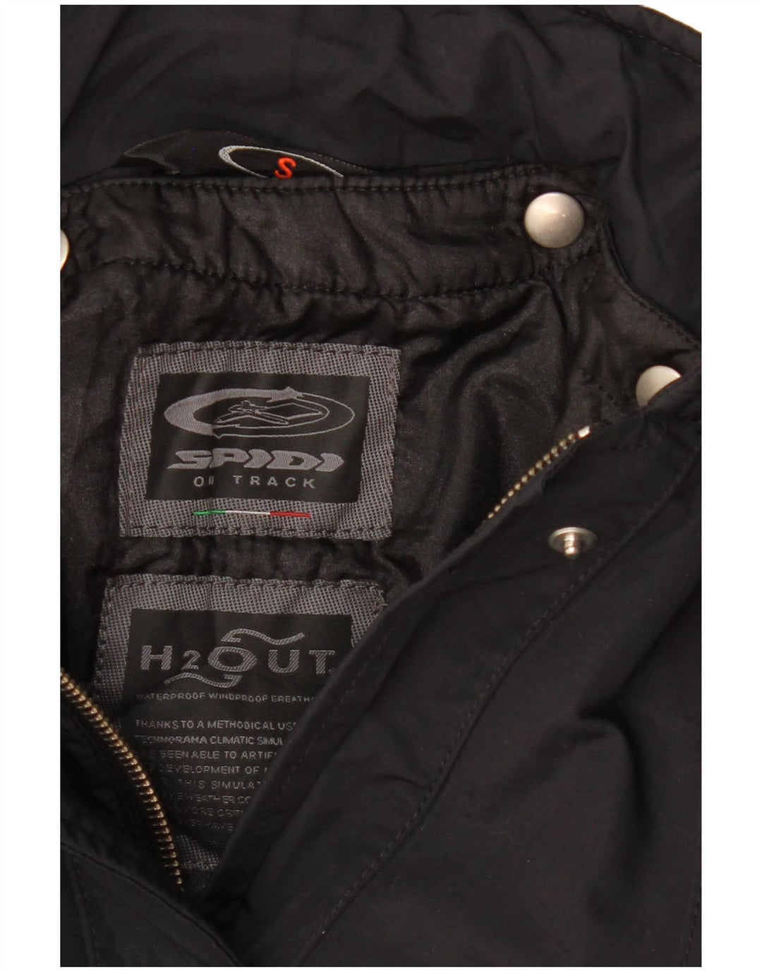 Spidi Damen Übergroße Racer-Jacke UK 10 Small Marineblau