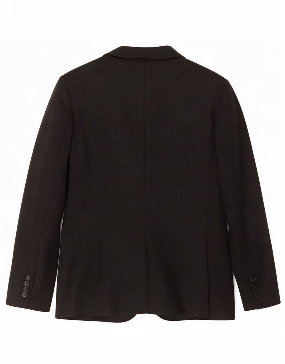 Zara Herren 2-Knopf-Blazerjacke UK 38 Mittelschwarzes Polyester