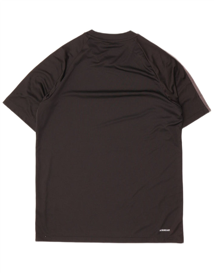 Adidas Herren Aeroready T-Shirt Top Medium Schwarz Polyester