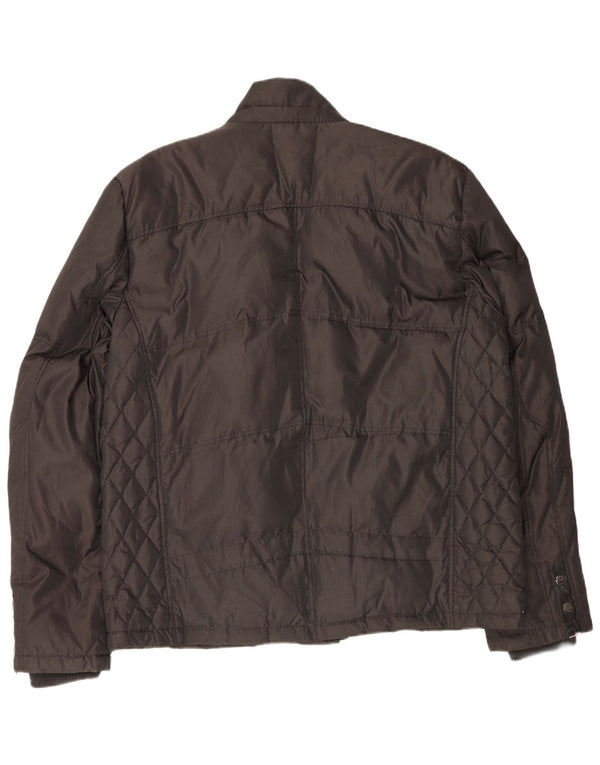 Navigare Herren Wattierte Jacke UK 46 3XL Schwarz Polyester