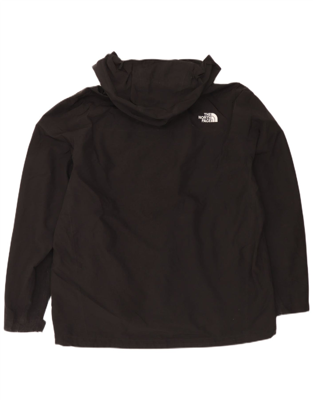 The North Face Herren-Regenjacke mit Kapuze, UK 42, XL, Schwarz, Polyester