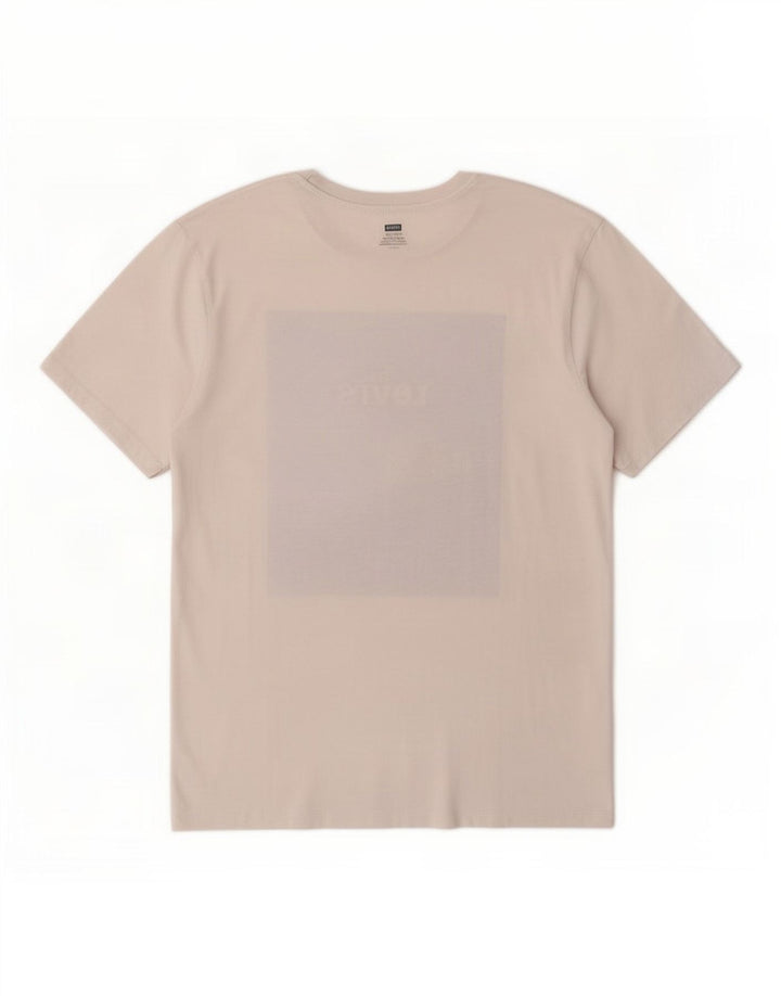 Levi's Herren-T-Shirt mit Grafik, Größe L, Weiß
