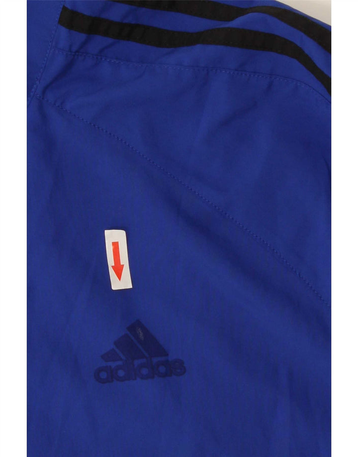 Adidas Herren Trainingsanzug Top Jacke Mittelblau