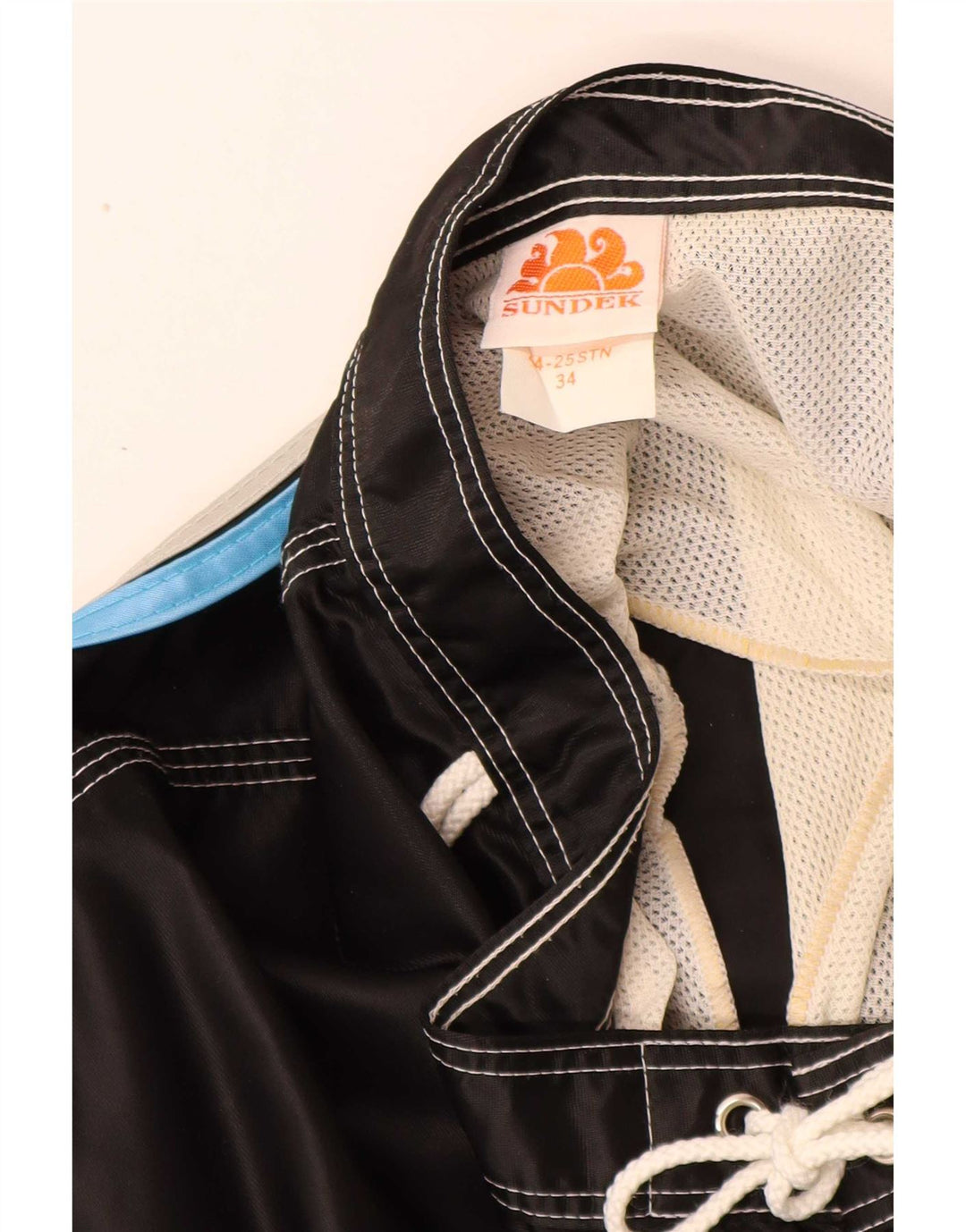 Sundek Herren-Badeshorts, groß, aus schwarzem Nylon