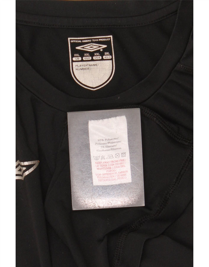 Umbro Herren Weste Top 2XL Schwarz Polyester