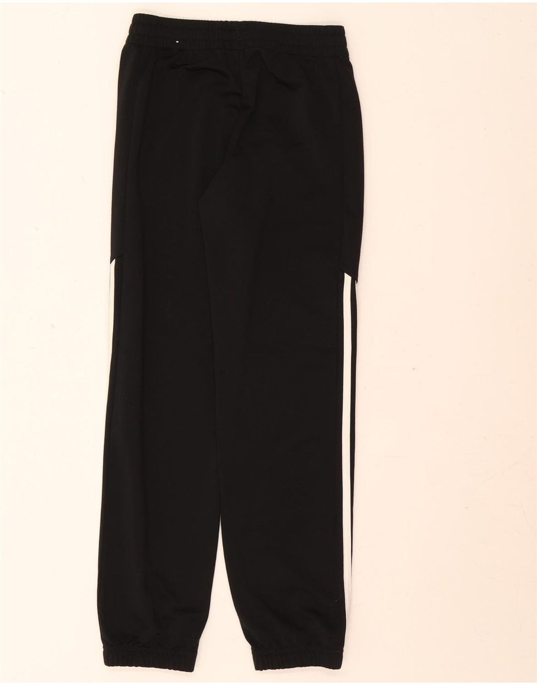 ADIDAS Boys Tracksuit Trousers Joggers 9-10 Years  Black Polyester Vintage Adidas and Second-Hand Adidas from Messina Hembry 