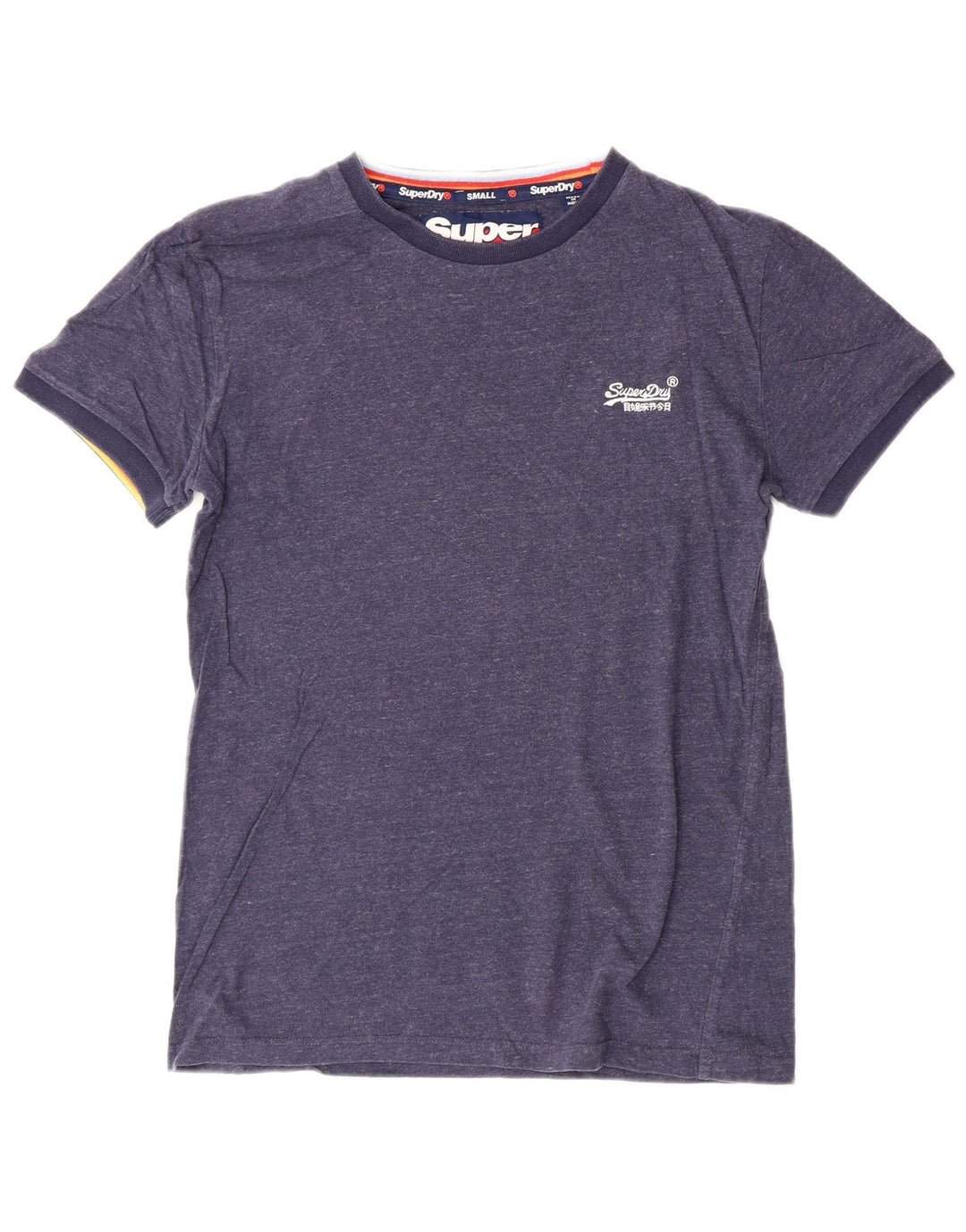 SUPERDRY Herren T-Shirt Top Small Blau