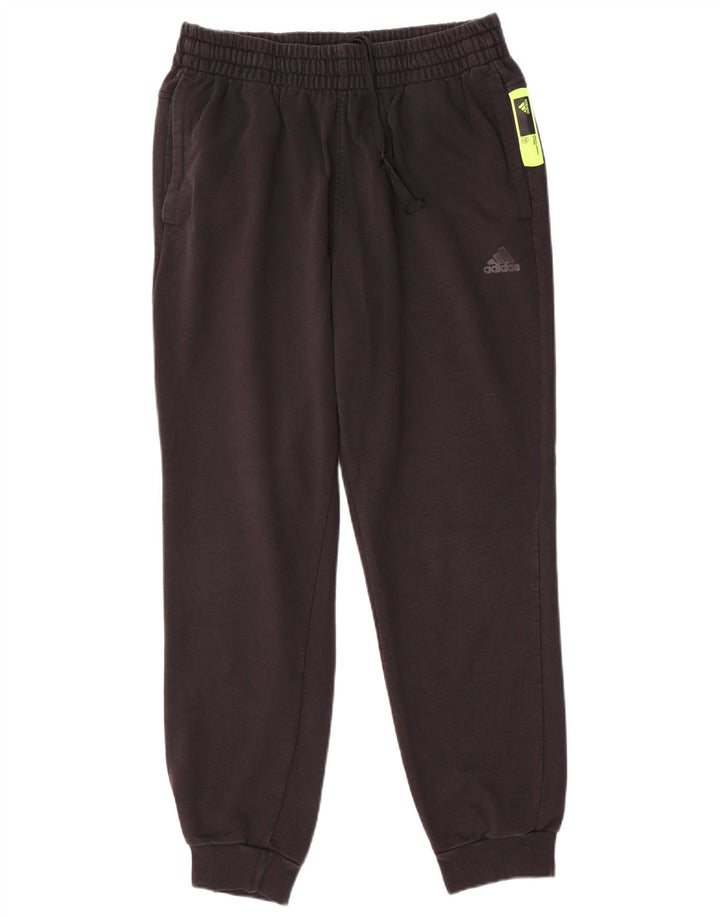 Adidas Herren Grafik-Trainingshose, Jogginghose, Größe L, Schwarz