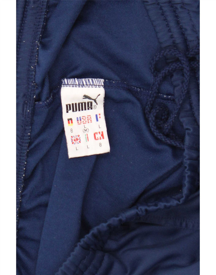 Puma Herren-Trainingshose, groß, blau, Polyester