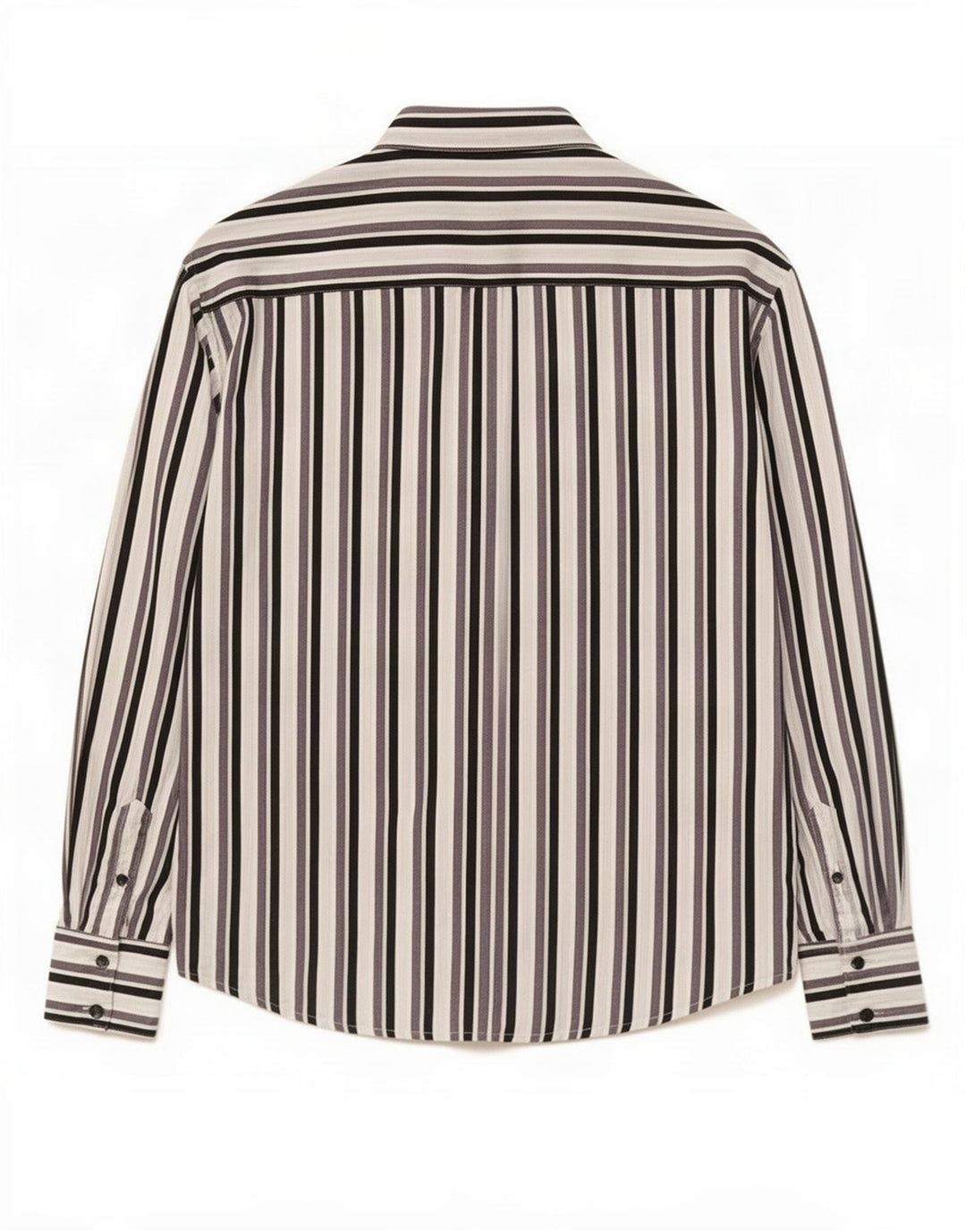 Benetton Damen-Hemd UK 14 Medium Mehrfarbig gestreift