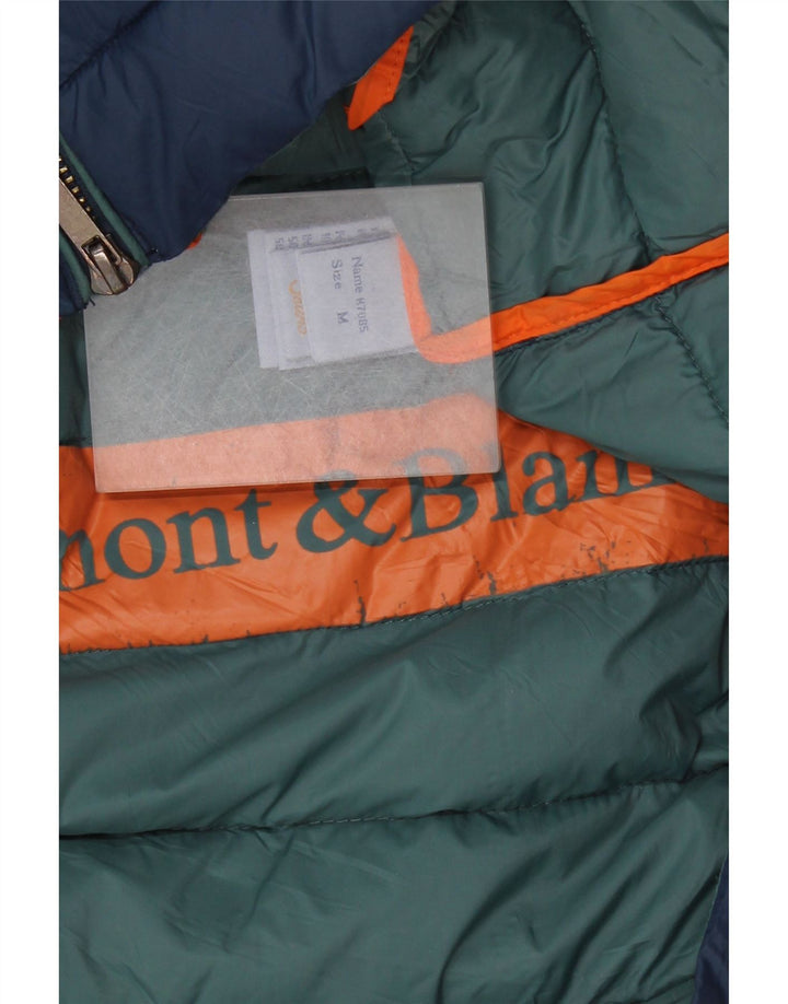 Harmont & Blaine Herren Wattierte Jacke UK 38 Mittelblaues Nylon