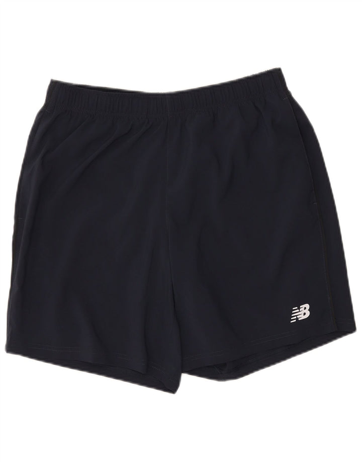 New Balance Herren Sportshorts Medium Marineblau