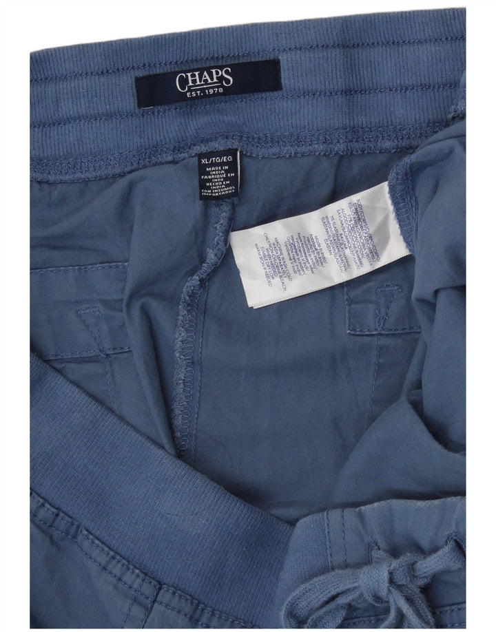 Chaps Capri-Trainingshose für Damen, UK 18, XL, Blau, Baumwolle