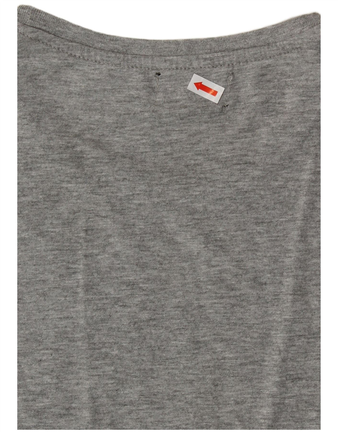 KAPPA Damen Grafik T-Shirt Top UK 18 XL Grau Baumwolle