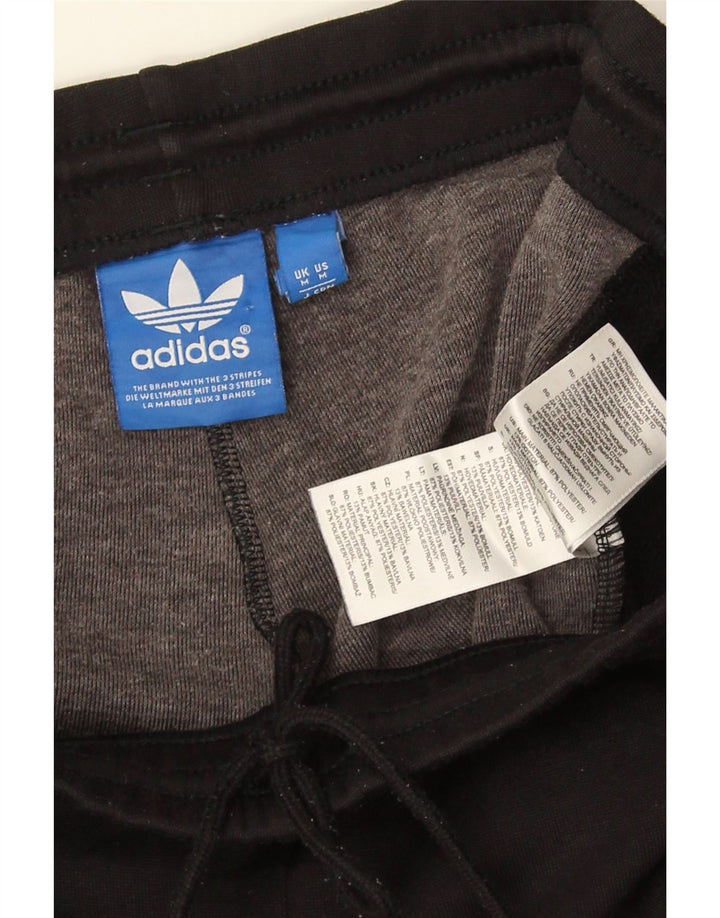 Adidas Herren-Trainingshose mit Grafik, Mittelschwarzes Farbblock-Polyester
