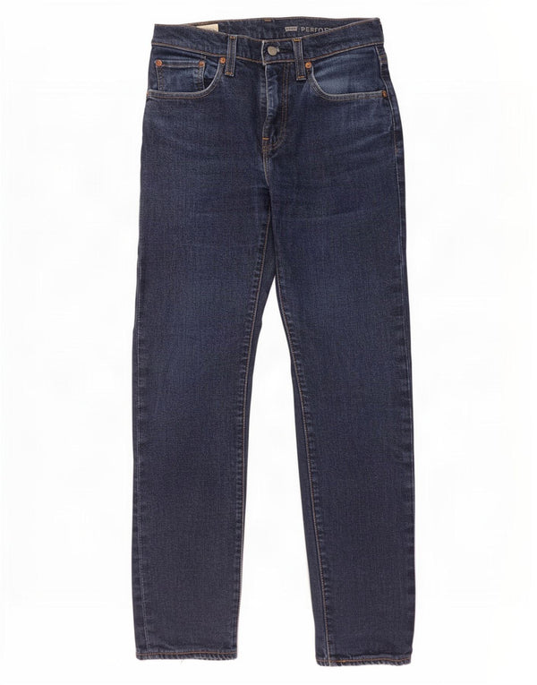 Levi's Mens 502 Tapered Jeans W29 L32 Navy Blue