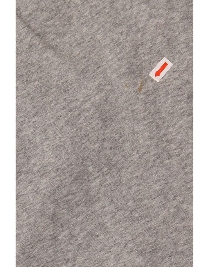 NIKE Damen-Trainingshose, Jogginghose, UK 10, Größe S, Grau, Baumwolle