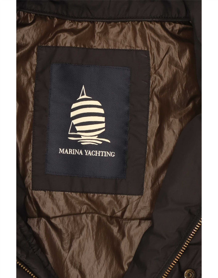 Marina Yachting Herren Wattierte Jacke IT 48 Mittelschwarzes Polyester