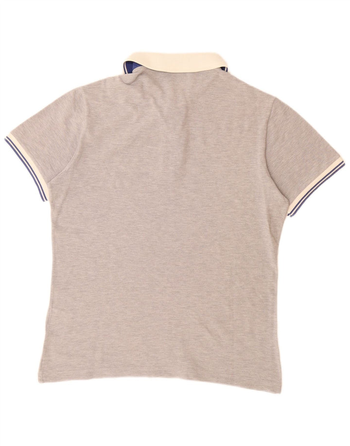 FRED PERRY Herren-Poloshirt aus mittelgrauer Baumwolle