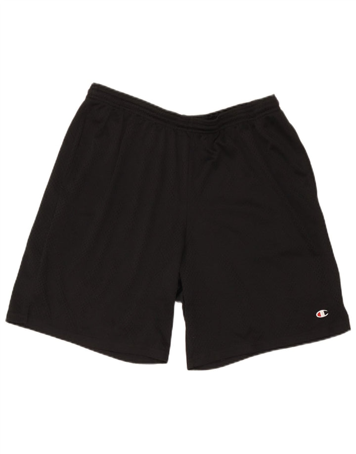 Champion Damen Sportshorts UK 14 Large Schwarz